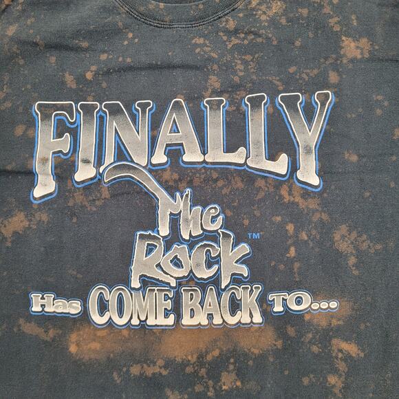 Vintage WWF The-Rock Shirt Large 22x28 Finally Has Comeback - Picture 11 of 16